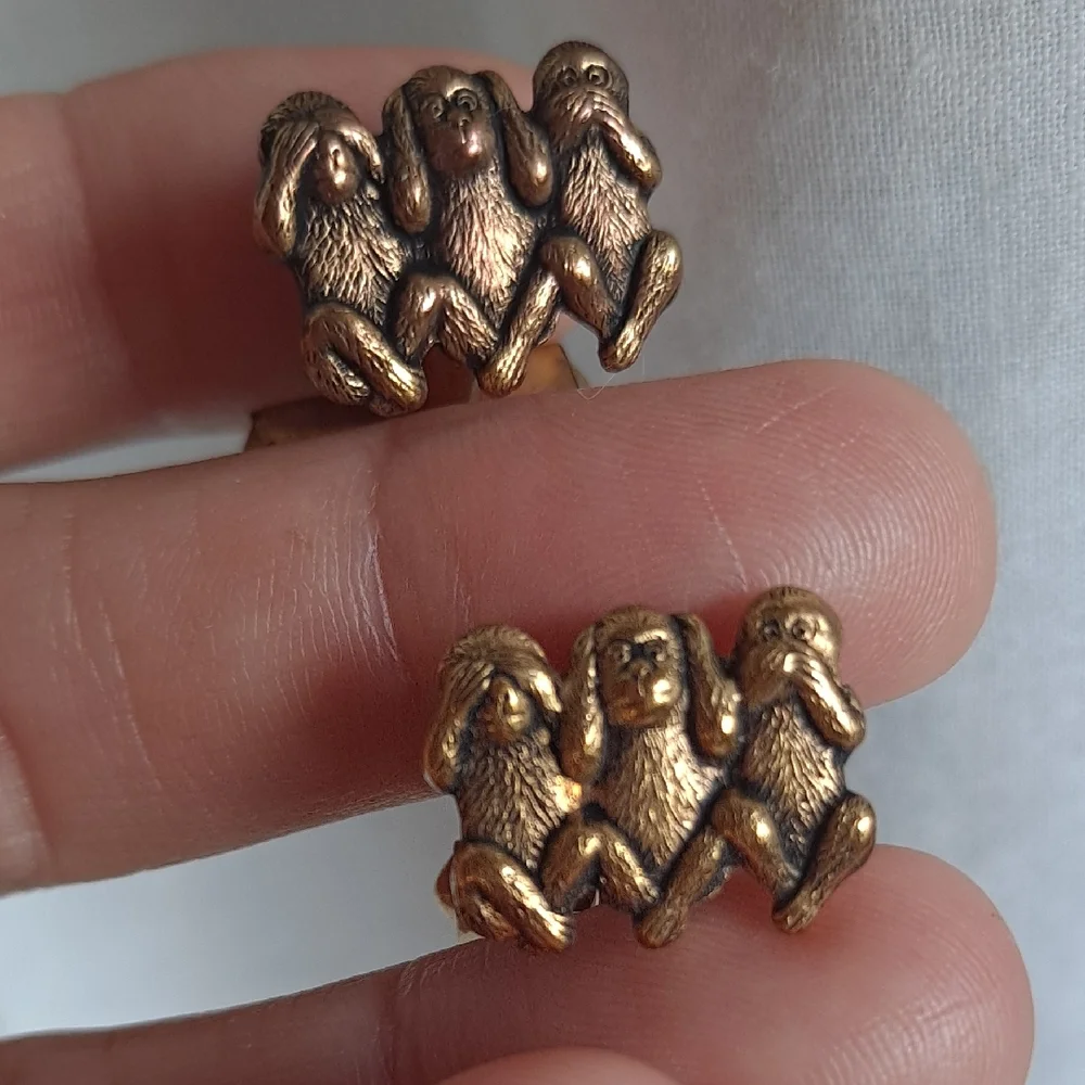 Monkey Cufflinks